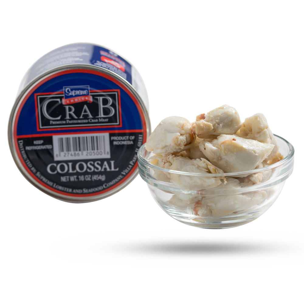Supreme Choice Blue Crab Meat Supreme Lobster